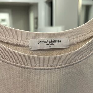 Casual Oversized Cream Tee- PerfectWhiteTee